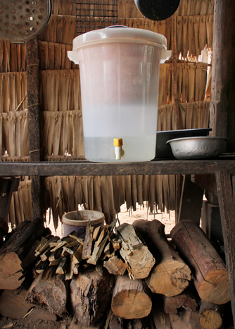 Rabbit Filter at a household in Siem Reap Provice, Cambodia